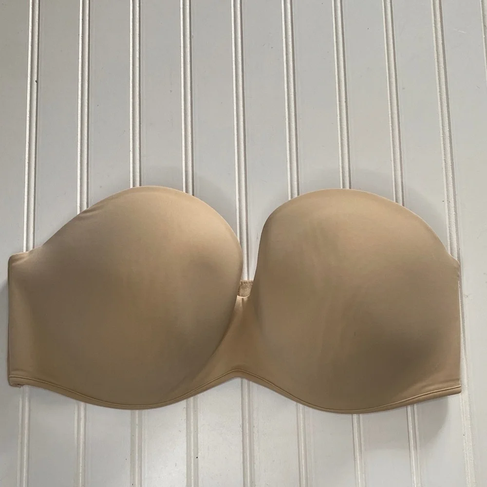 Cacique smooth boost strapless multi-way Strapless Bra 40DDD - Tan